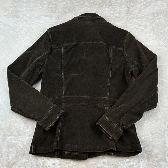 Eddie Bauer Dark Brown Corduroy Jacket - Picture 6 of 6